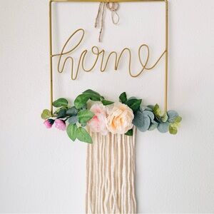 Home Wall Hanging Metal Decor